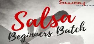 Salsa Beginners Batch arrange by Sway Dance Studio for all People in Ahmedabad
