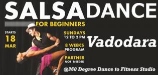 Salsa Sundays - New Beginner Batch 2018 in Vadodara Date and Venue Details