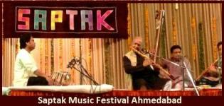 Saptak Music Festival Ahmedabad - Schedule - Tickets - Passes