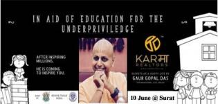 Secrets of a happy life Session by none other than Gaur Gopal Das in Surat