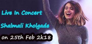 Shalmali Kholgade Live In Concert 2018 in Vadodara - Date and Venue Details