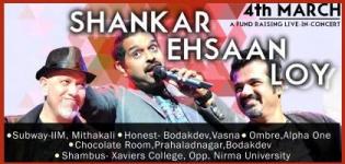 Shankar Ehsaan Loy Live in Concert Ahmedabad on 4 March 2015