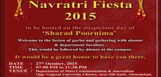 Sharad Purnima Navratri Fiesta 2015 in Ahmedabad at Gujarat University on 27th October