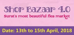 Shor Bazaar 4.0 Flea Market 2018 in Surat at Dumas Road on 13th April