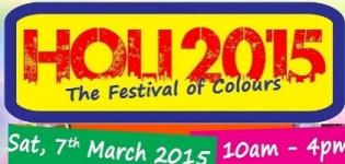 Singapore Gujarati Society presents HOLI 2015 - A Festival of Colors on 7th March