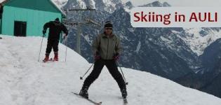 Skiing in Auli India - Fully Adventure Skiing in Auli Uttarakhand