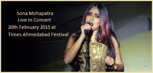 Sona Mohapatra in Ahmedabad - Live in Concert 2015 at Times Ahmedabad Festival