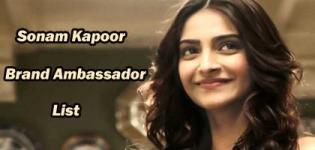 Sonam Kapoor Brand Ambassador List - Endorsement Photo Gallery