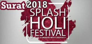 Splash Holi Festival 2018 in Surat at Rainbow Club Resort on 2nd March