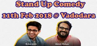 Stand Up Comedy 2018 by Rohan Joshi & Ashish Shakya at Vadodara Venue Details