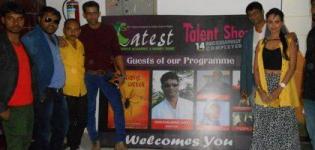 Star Cast of Makad Jaala A Political Trap Movie in Rajkot at Talent Show Event