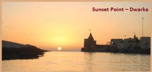 Sunset Point in Dwarka - Sunset Time in Dwarka