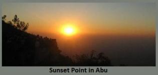 Sunset Point Mount Abu - Sunset Time at Mount Abu