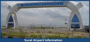 Surat Airport Information - Contact Number - Details