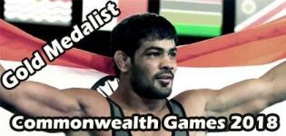 Sushil Kumar Wins Gold Medal in Commonwealth Games 2018 for Wrestling