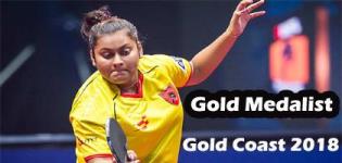 Sutirtha Mukherjee Wins Gold Medal in Commonwealth Games 2018 for Table Tennis