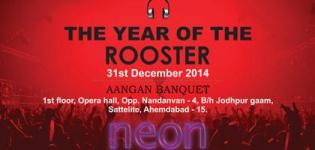 THE YEAR OF THE ROOSTER - New Year Party in Ahmedabad at Aangan Banquet
