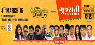 The Comedy Factory Gujarati Night Out in Ahmedabad at Tagore Memorial Hall on 4 March