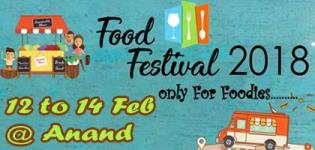 The Food Festival Event in Anand on 12 to 14 February 2018 - Venue Details