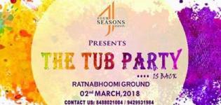 The Tub Party 2018 in Surat - Holi Celebration Events at Ratnabhoomi Ground