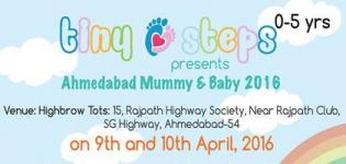 Tiny Steps Presents Ahmedabad Mummy and Baby 2016 Competition on April