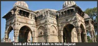 Tomb of Sikandar Shah in Halol Gujarat - History - Location - Details