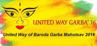 United Way of Baroda Garba Mahotsav 2016 - Dandiya Raas Event in Vadodara