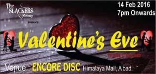 Valentine Eve 2016 Party in Ahmedabad Gujarat at Encore Disc on 14th February