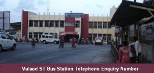 Valsad ST Bus Station Telephone Enquiry Number - Depot Information Contact No Details