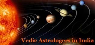 Vedic Astrologers in India - Best Top Vedic Astrologers in India