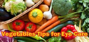 Vegetable Nutrients Facts and Benefits for Good Healthy Eyes - Vegetables Juice Tips for Eye Care
