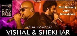 Vishal Shekhar Live in Concert 2014 in Ahmedabad Gujarat