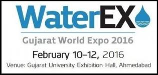 WaterEx Gujarat World Expo in Ahmedabad 2016 - Exhibition of Water Management Industry