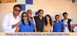Whisky Is Risky Stars at Jaldhara Water Park near Kankaria Lake Ahmedabad for Movie Promotion