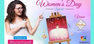 Womanhood Paint Party 2018 in Surat at Moodies Restro Cafe