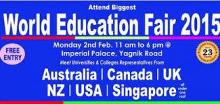 World Education Fair 2016 in Rajkot Gujarat at The Imperial Palace on 2nd February