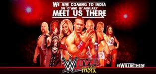 World Wrestling Entertainment (WWE) Live India 2016 in New Delhi at Indira Gandhi Stadium