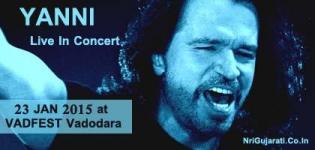 Yanni Live In Concert 2015 at Vadodara India on 23 January - VADFEST 2015