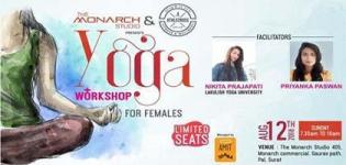 Yoga Workshop of 2018 arrange by Athlecross for you all Women in Surat City