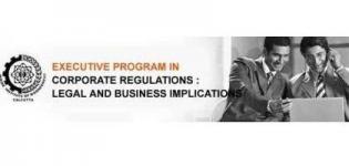 Executive Program in Corporate Regulations launched by IIM Calcutta and NIIT Imperia