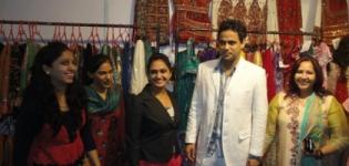 Aakruti Creation in Fashionista Fashion & Lifestyle Exhibition Rajkot - July 2012