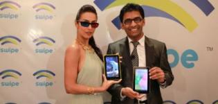 Malaika Arora Khan Launches SWIPE Telecom 3D Tablet in Mumbai India