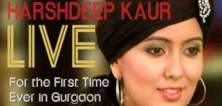 Indian Punjabi Playback Singer Harshdeep Kaur Live in Gurgaon - Female Sufi Song Signers