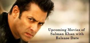 New Upcoming Movies of Salman Khan with Release Date