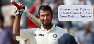 Cheteshwar Pujara Cricket Player of Indian Test Team - Pride of Rajkot Gujarat