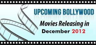 List of New Bollywood Hindi Movies Releasing in December 2012